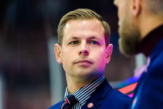 Oskarshamns tränare Martin Filander