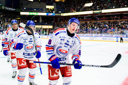 Oskarshamns Fredrik Olofsson jublar