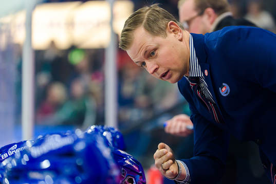 Oskarshamns tränare Martin Filander