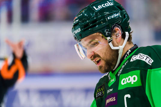 Färjestads Mikael Wikstrand deppar