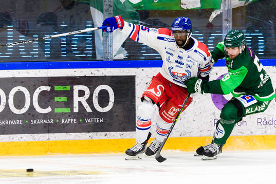 Oskarshamns Daniel Muzito - Bagenda och Färjestads Linus