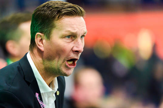 Färjestads tränare Johan Pennerborn