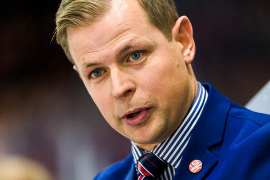 Oskarshamns tränare Martin Filander