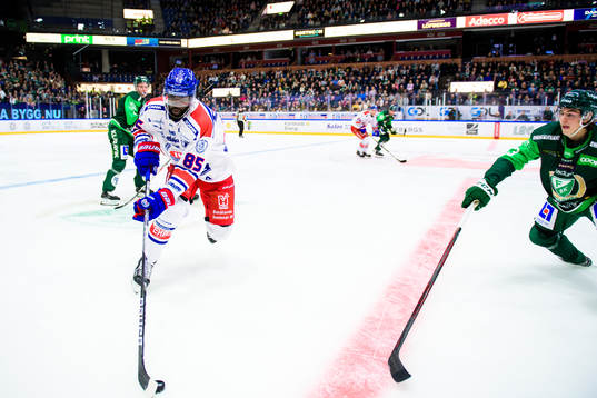 Oskarshamns Daniel Muzito - Bagenda och Färjestads Albert