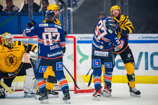 Växjös Glenn Gustafsson och Skellefteås Petter Granberg