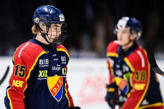 Djurgårdens Liam Öhgren och Pontus Johansson