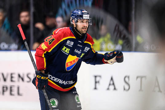 Djurgårdens Ludvig Rensfeldt jublar