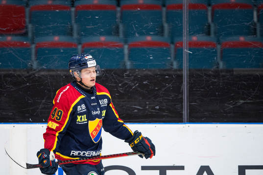 Djurgårdens Rhett Rakhshani deppar