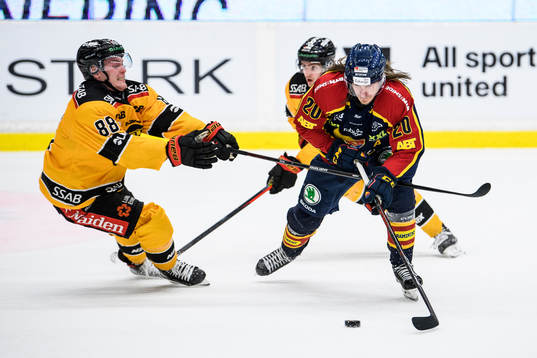 Luleås Joonas Rask mot Djurgårdens Marcus Sörensen