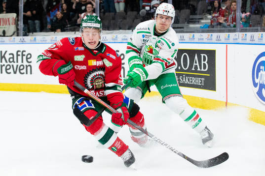 Rögles Erlend Lesund och Frölundas Karl Henriksson