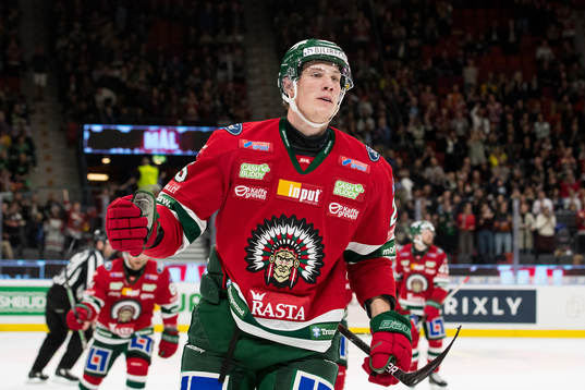Frölundas Elmer Söderblom jublar