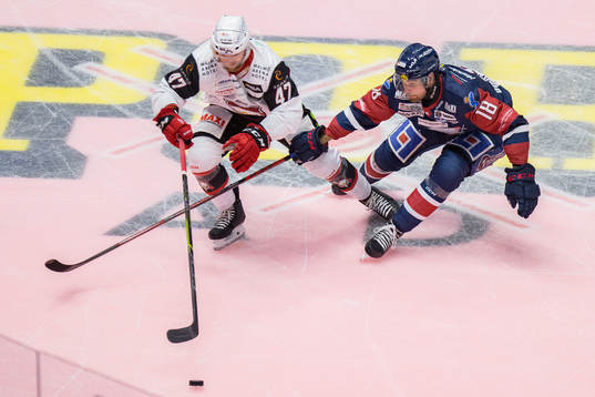 Malmö Redhawks Joakim Ryan och Linköpings Alexander