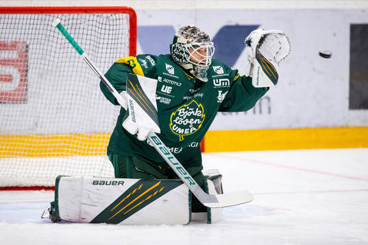 Björklövens målvakt Claes Endre