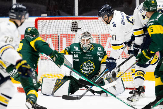 Björklövens målvakt Claes Endre