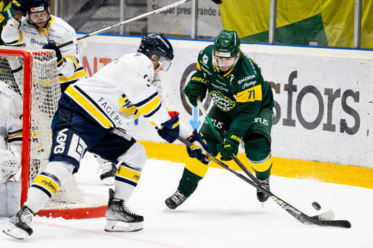 s Daniel Bertov och Björklövens Gustav Possler
