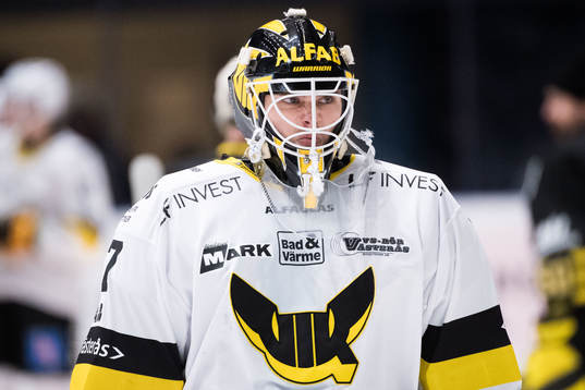 Västerås målvakt Johan Gustafsson