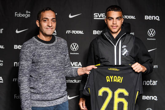 Yasin Ayari och hans pappa