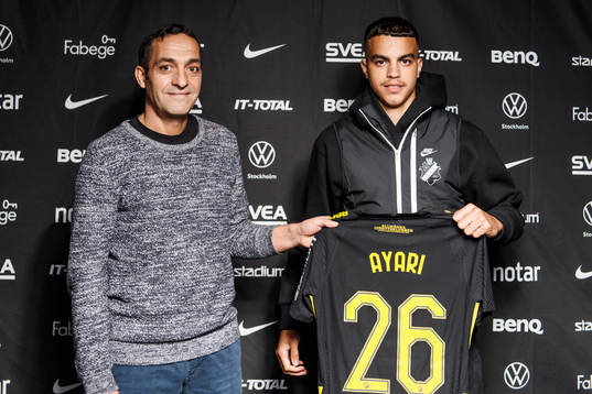 Yasin Ayari och hans pappa