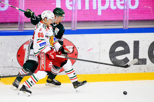 Moras Kalle Miketinac och Tingsryds Hugo Reinhardt