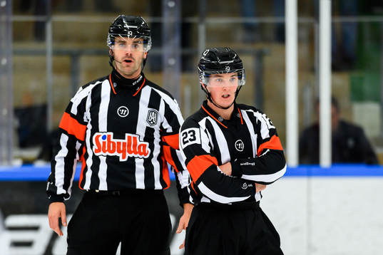 Domare Richard Magnusson och Alexander Österberg