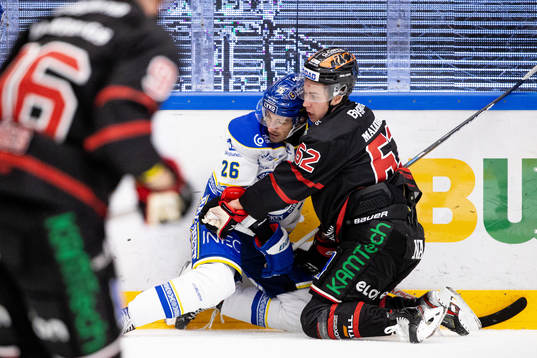 Leksands Patrik Norén och Örebros Robert Leino