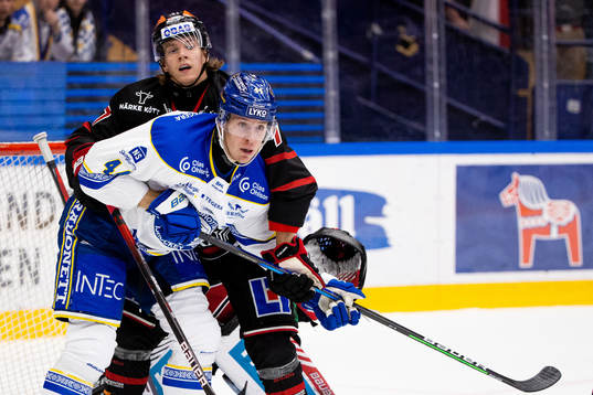 Leksands Carter Ashton och Örebros Marcus Hardegårdunder