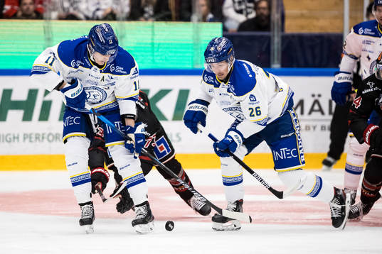 Leksands Martin Karlsson och Leksands Patrik Norén