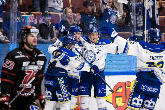 Leksands Patrik Norén jubel