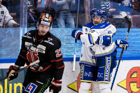 Leksands Patrik Norén jubel