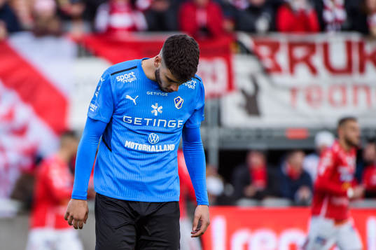 Halmstads Edvin Kurtulus deppar