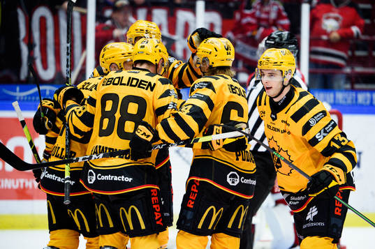 under ishockeymatchen i SHL mellan Malmö Redhawks och