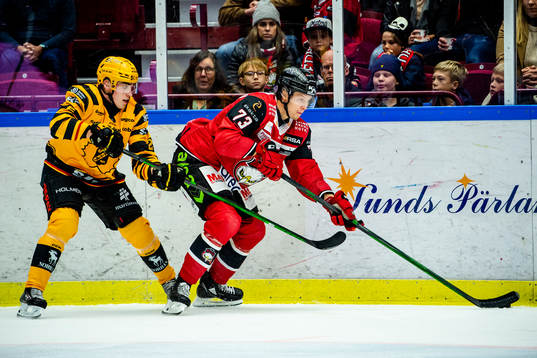 Malmö Redhawks Adam Ollas Mattsson mot Skellefteås Adam
