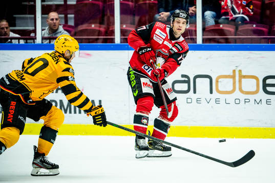 Malmö Redhawks Pathrik Westerholm mot Skellefteås Joakim