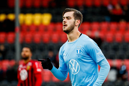 Malmö FFs Adi Nalic jublar
