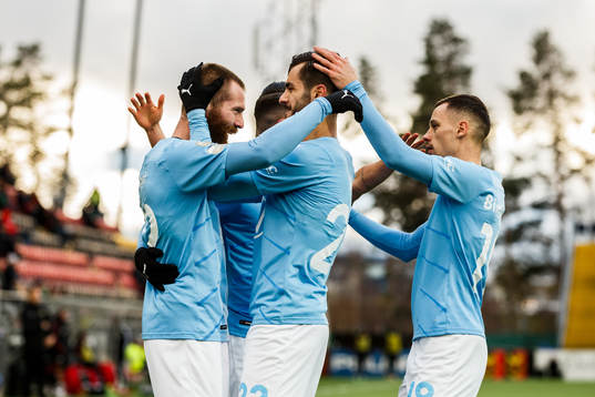 Malmö FFs Adi Nalic jublar