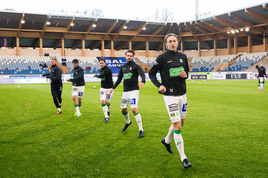 Varbergs Joakim Lindner med lagkamrater