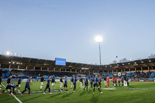 Sirius supportrar med ett tifo