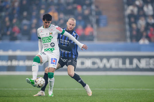 Varbergs Jean Carlos De Brito och Sirius Adam Ståhl