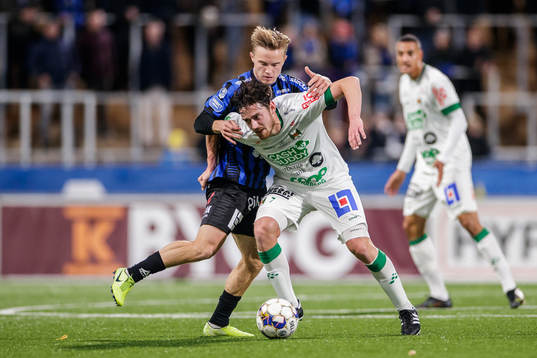 Sirius Jacob Ortmark och Varbergs Robin Tranberg