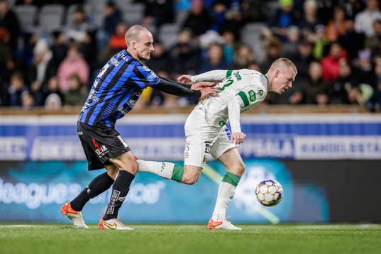 Sirius Adam Hellborg och Varbergs Anton Liljenbäck