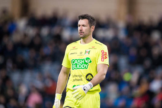 Varbergs målvakt Stojan Lukic