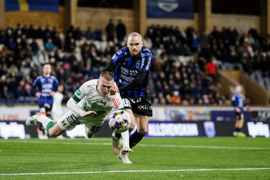 Varbergs Anton Liljenbäck och Sirius Adam Ståhl