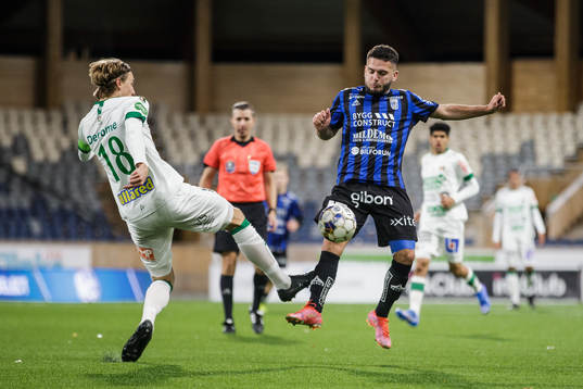 Varbergs Joakim Lindner och Sirius Edi Sylisufaj