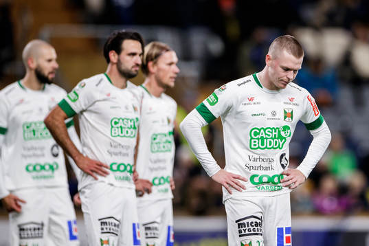 Varbergs Anton Liljenbäck deppar