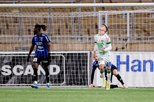 Varbergs Victor Karlsson deppar