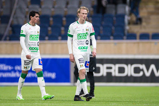 Varbergs Jean Carlos De Brito och Alexander Johansson