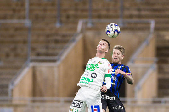 Varbergs Victor Karlsson och Sirius Marcus Mathisen