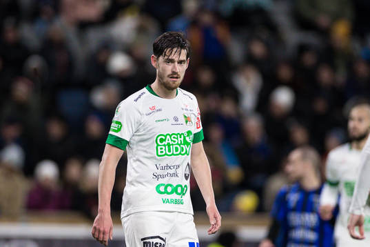 Varbergs Robin Tranberg deppar