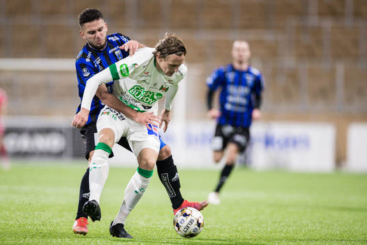 Sirius Edi Sylisufaj och Varbergs Joakim Lindner