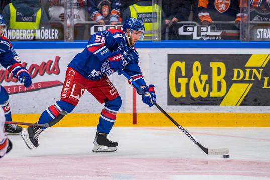 under ishockeymatchen i SHL mellan Oskarshamn och Växjö